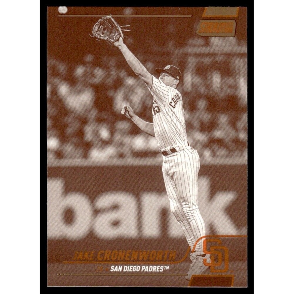 2022 Stadium Club Jake Cronenworth San Diego Padres #146 Black White SSP